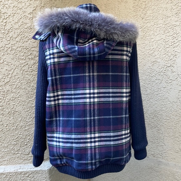 Vintage multicolored E.Lands Kids wool winter jacket - Picture 8 of 16